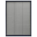 Plisse Insect Screen for Windows Aluminium Anthracite