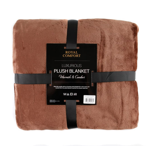 Plush Blanket Throw Warm Soft Super Large 220cm x 240cm