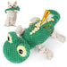 Plush Lizards Dog Toys Squeaky Safe and Fun