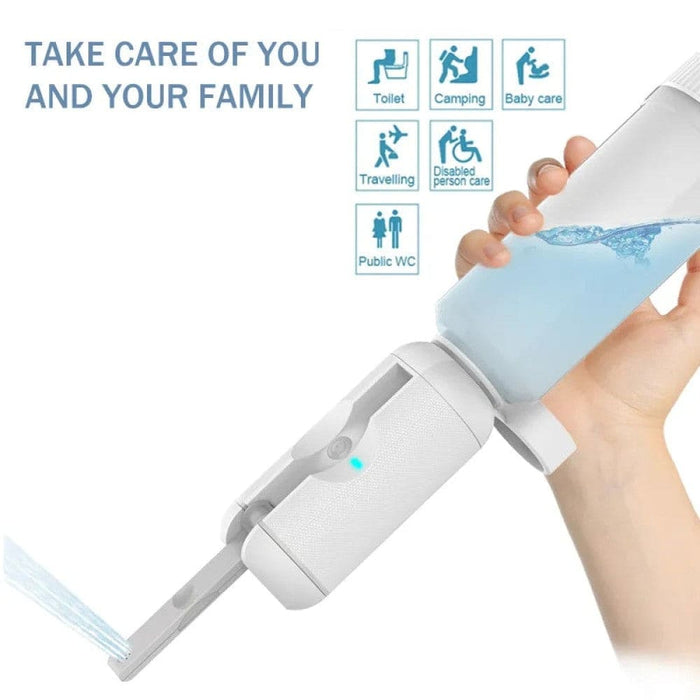 Pocket Bidet Shower Handhel Automatic Toilet Sprayer 200ml