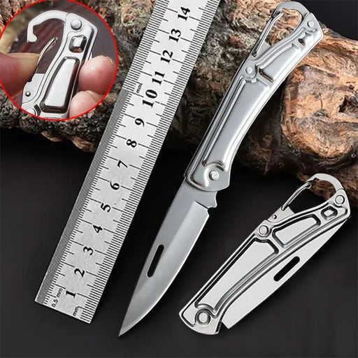 Pocket Folding Fruit Knife Stainless Steel Outdoor With Non