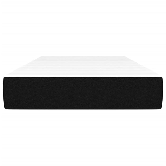 Pocket Spring Bed Mattress Black 90x190x20 Cm Fabric Tailkl