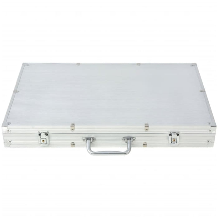 Poker Set with 1000 Chips Aluminium Nbont