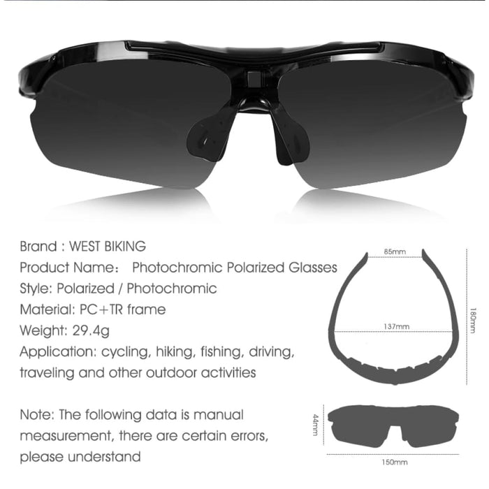 Polarized Anti-uv Bicycle Glasses