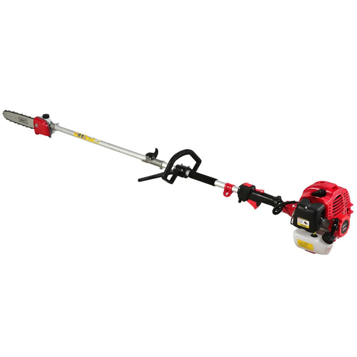 Pole Chainsaw 62cc Petrol Brush Cutter Whipper Hedge