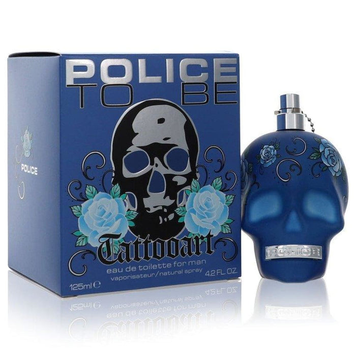 Police to be Tattoo Art Edt Spray by Colognes for Men - 125