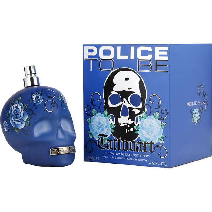 Police to be Tattoo Art Edt Spray by Colognes for Men - 125