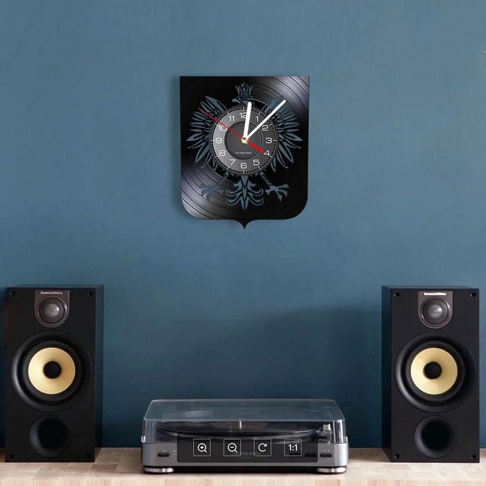 Polish Coat of Arms Wall Clock