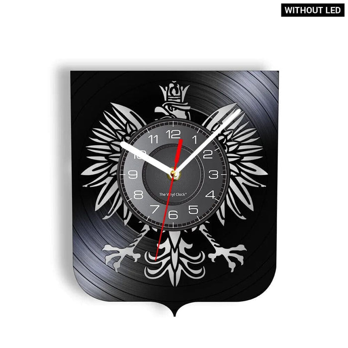 Polish Coat of Arms Wall Clock