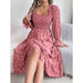 Polka Dot Long Dress for Women