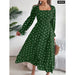 Polka Dot Long Dress for Women