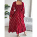 Polka Dot Long Dress for Women