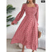 Polka Dot Long Dress for Women