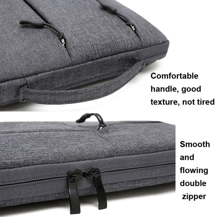 Polyester Business Laptop Liner Bag 13.3 Inch Zipper Type