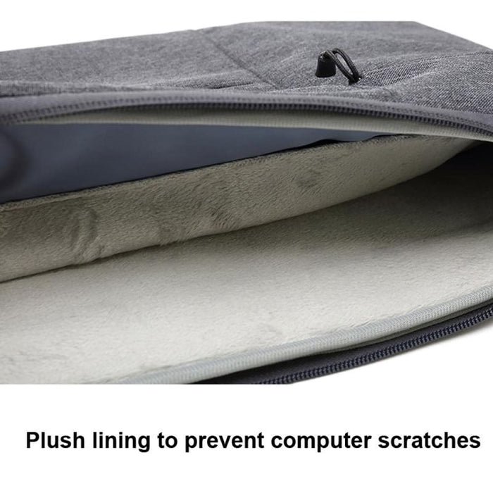Polyester Business Laptop Liner Bag 13.3 Inch Zipper Type