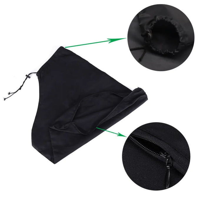 Polyester Yard Outdoor Zippered Leaf Blower Storage Smooth