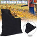 Polyester Yard Outdoor Zippered Leaf Blower Storage Smooth