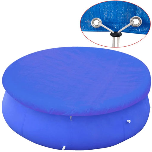 Pool Cover For 360 - 367 Cm Round Above - ground Pools Kbpnn