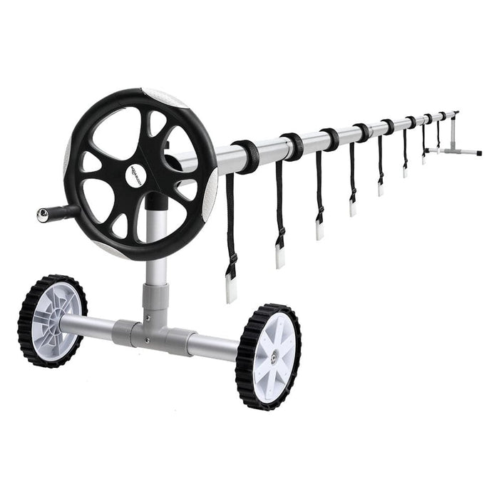 Pool Cover Roller 6.55m Adjustable Swimming Solar Blanket