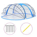 Pool Dome Oval 530x410x205 Cm Kxikp