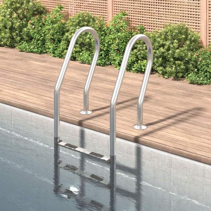 Pool Ladder 54x38x158 Cm 304 Stainless Steel Ktalo