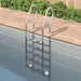 Pool Ladder 54x38x211 Cm 304 Stainless Steel Ktalt