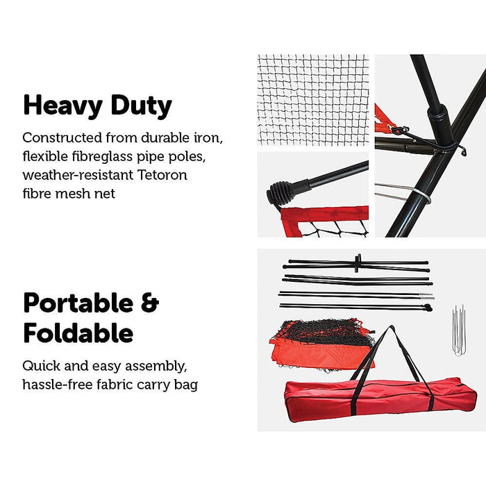 Portable Baseball Training Net Stand Softball Practice