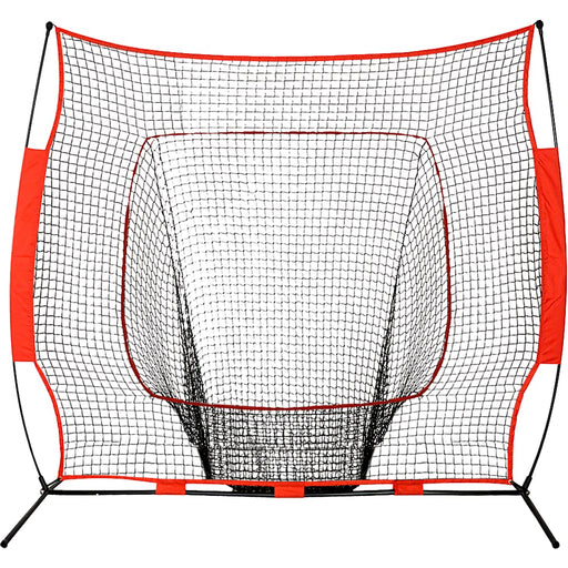 Portable Baseball Training Net Stand Softball Practice