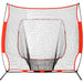 Portable Baseball Training Net Stand Softball Practice