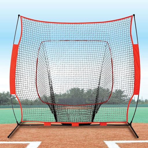 Portable Baseball Training Net Stand Softball Practice