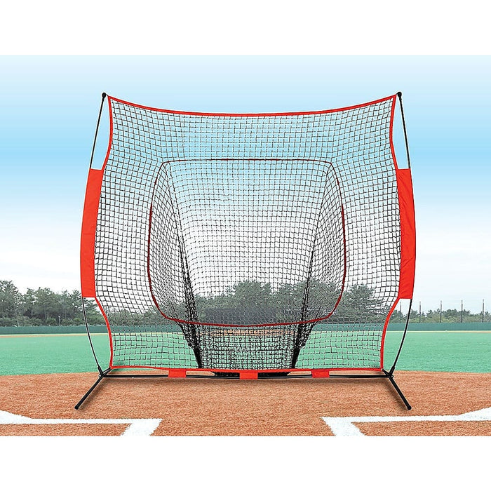 Portable Baseball Training Net Stand Softball Practice