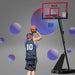 Portable Basketball Hoop Stand System Height Adjustable Net