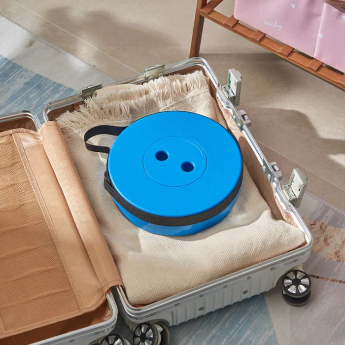 Portable Blue Plastic Folding Chair for Kitchen or Living