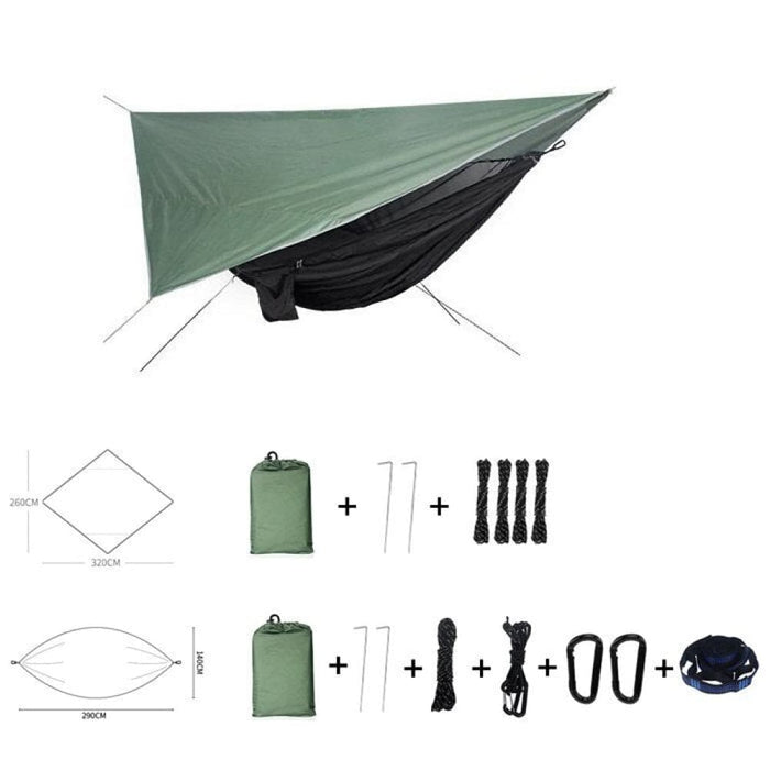 Portable Camping Tent Outdoor Waterproof Canopy Awnings