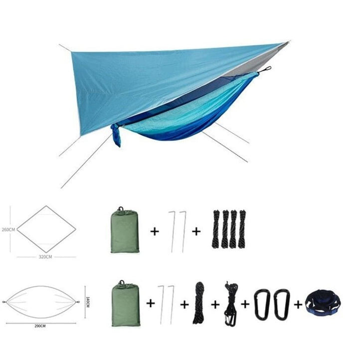 Portable Camping Tent Outdoor Waterproof Canopy Awnings