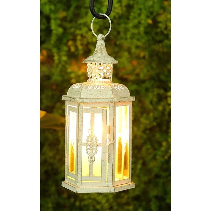 Portable Candle Holder Lantern for Tabletop Home Decor