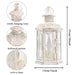Portable Candle Holder Lantern for Tabletop Home Decor