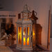 Portable Candle Holder Lantern for Tabletop Home Decor