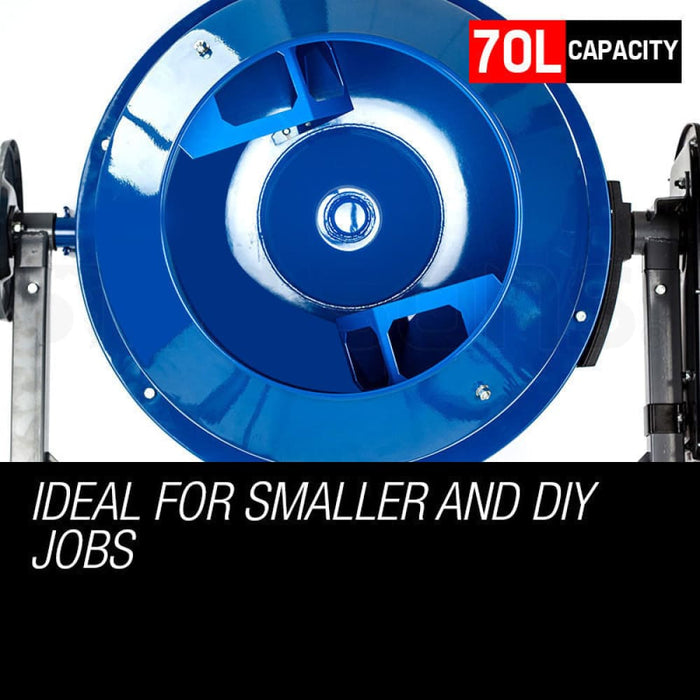 70l Portable Cement Concrete Mixer Electric Construction