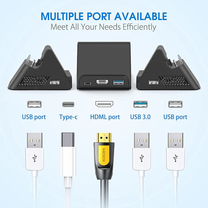 Portable Charging Station for Nintendo Switch Oled Charger
