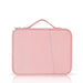 Portable Cloth Texture Leather Bag