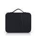Portable Cloth Texture Leather Bag For 9.7-11 Inch Laptop
