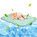 Portable Cooling Mat for Dogs Durable Ice Silk Bed