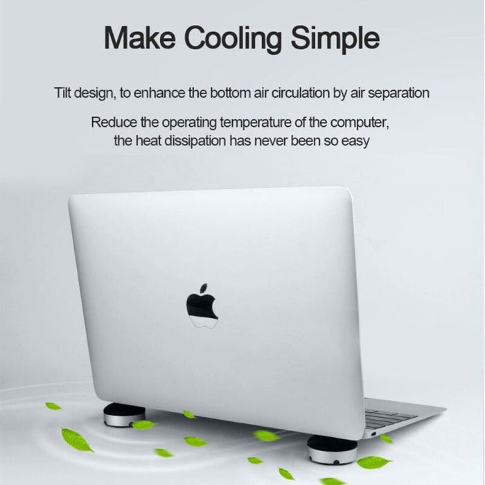 Portable Cooling Skidproof Pad Stand for Macbook Laptop