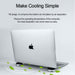 Portable Cooling Skidproof Pad Stand for Macbook Laptop