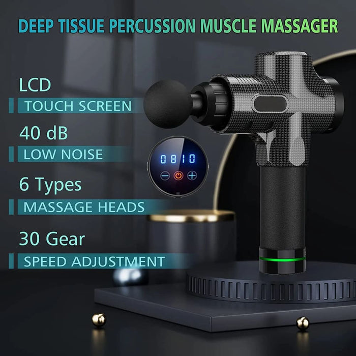 Portable Deep Tissue Massage Gun For Muscle Relief