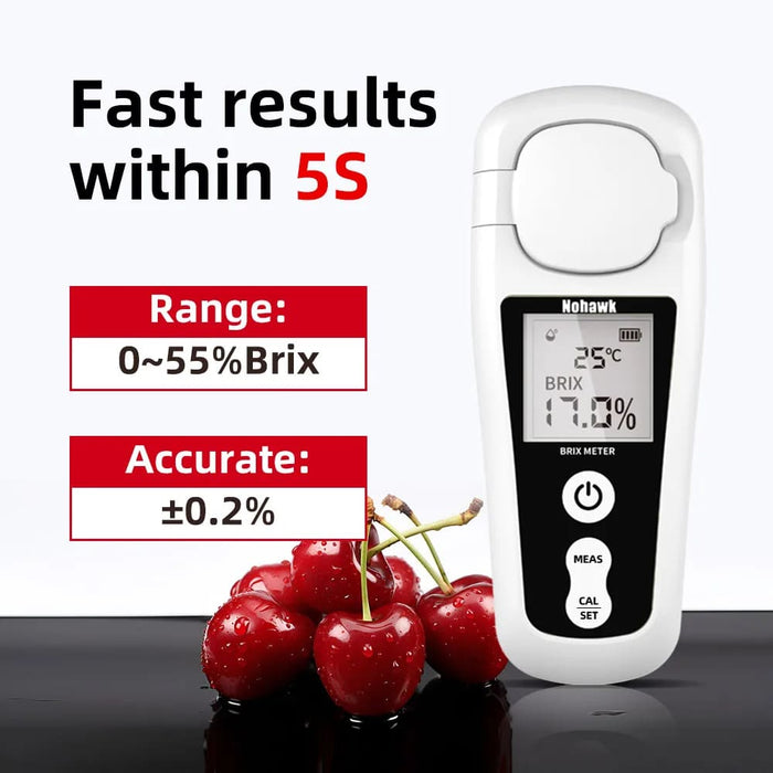 Portable Digital Brix Refractometer for Honey Wine and Beer