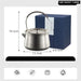 Portable Double Layer Titanium Teapot For Kung Fu Tea