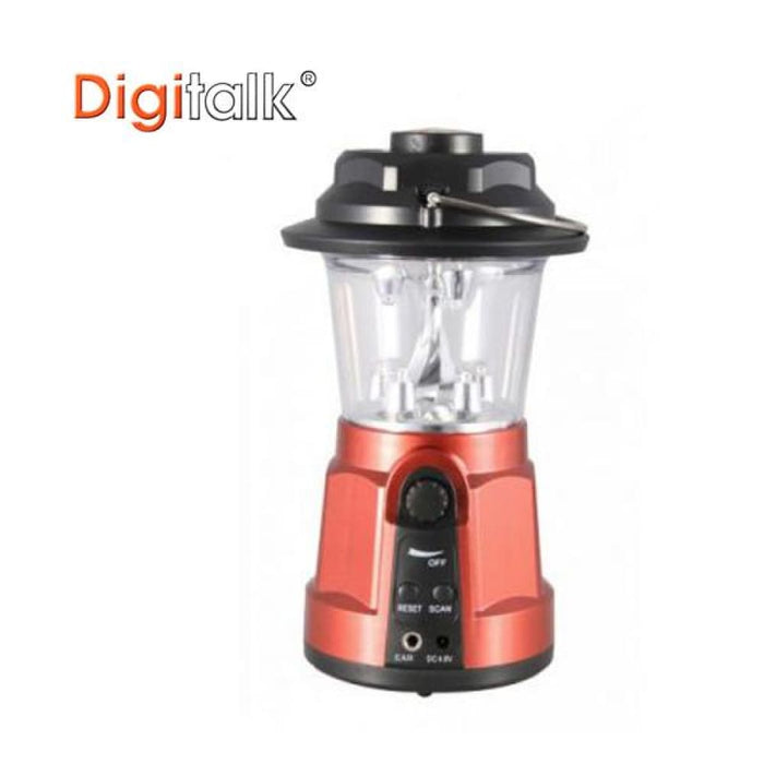 Portable Dynamo Led Lantern Radio With Built - in Compass