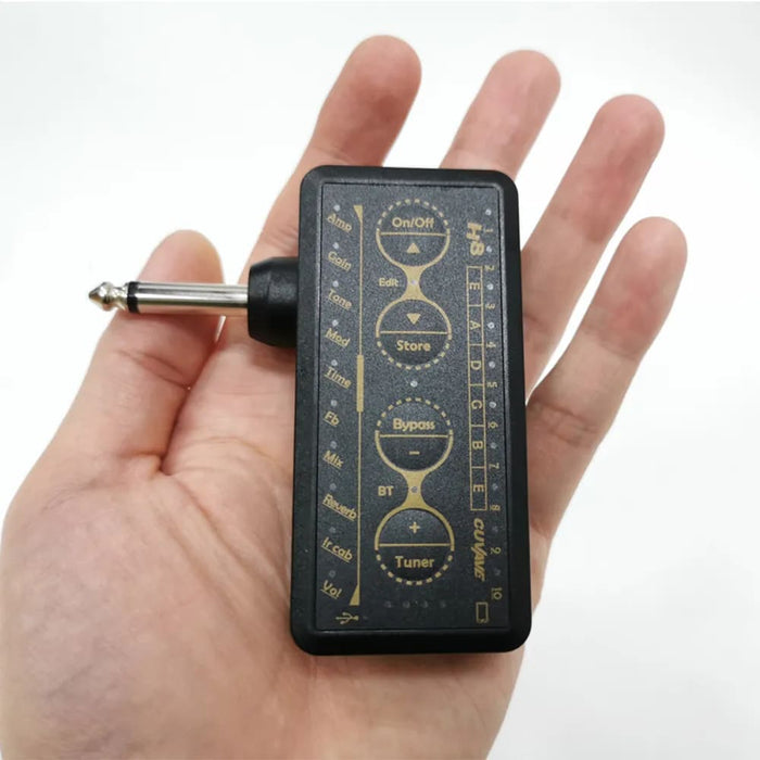 Portable Electric Guitar Amplifier H8 Mini Headphone Amp